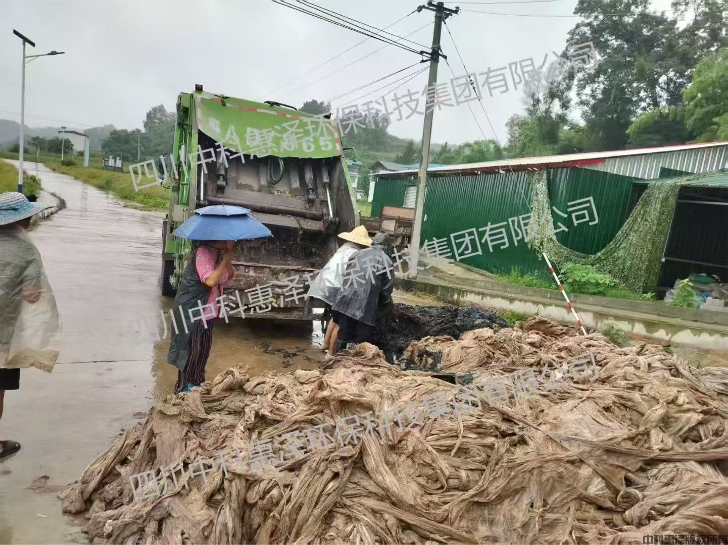 烈日当空，中科惠泽7月残膜回收工作火热开展！
